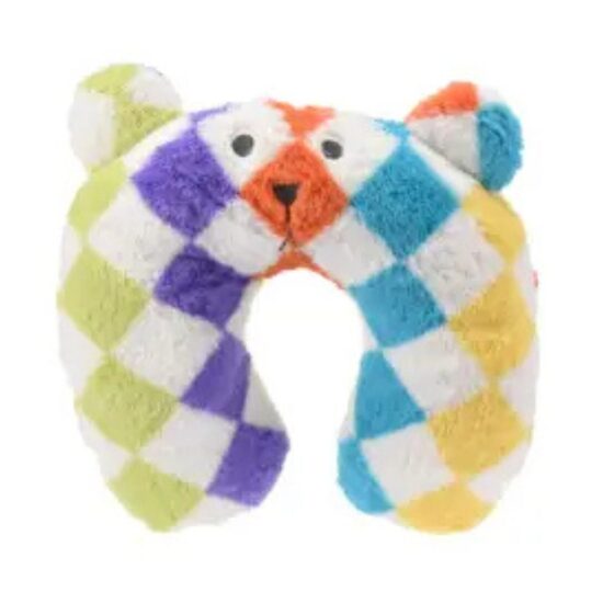 Ceļojumu kakla spilvens 30x30cm, rombi